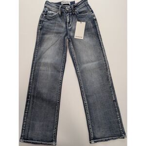 Telepatia Y2K Gray Acid Wash Wide Leg Jeans NWT Size 5 / 27